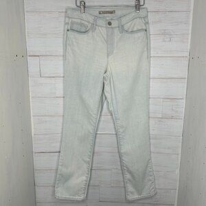 NWOT Athleta Sculptek Skinny Crop Jeans in Glacier Wash Size 6 Five Pocket